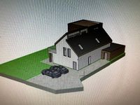 Entwurf eines individuellen Einfamilienhauses